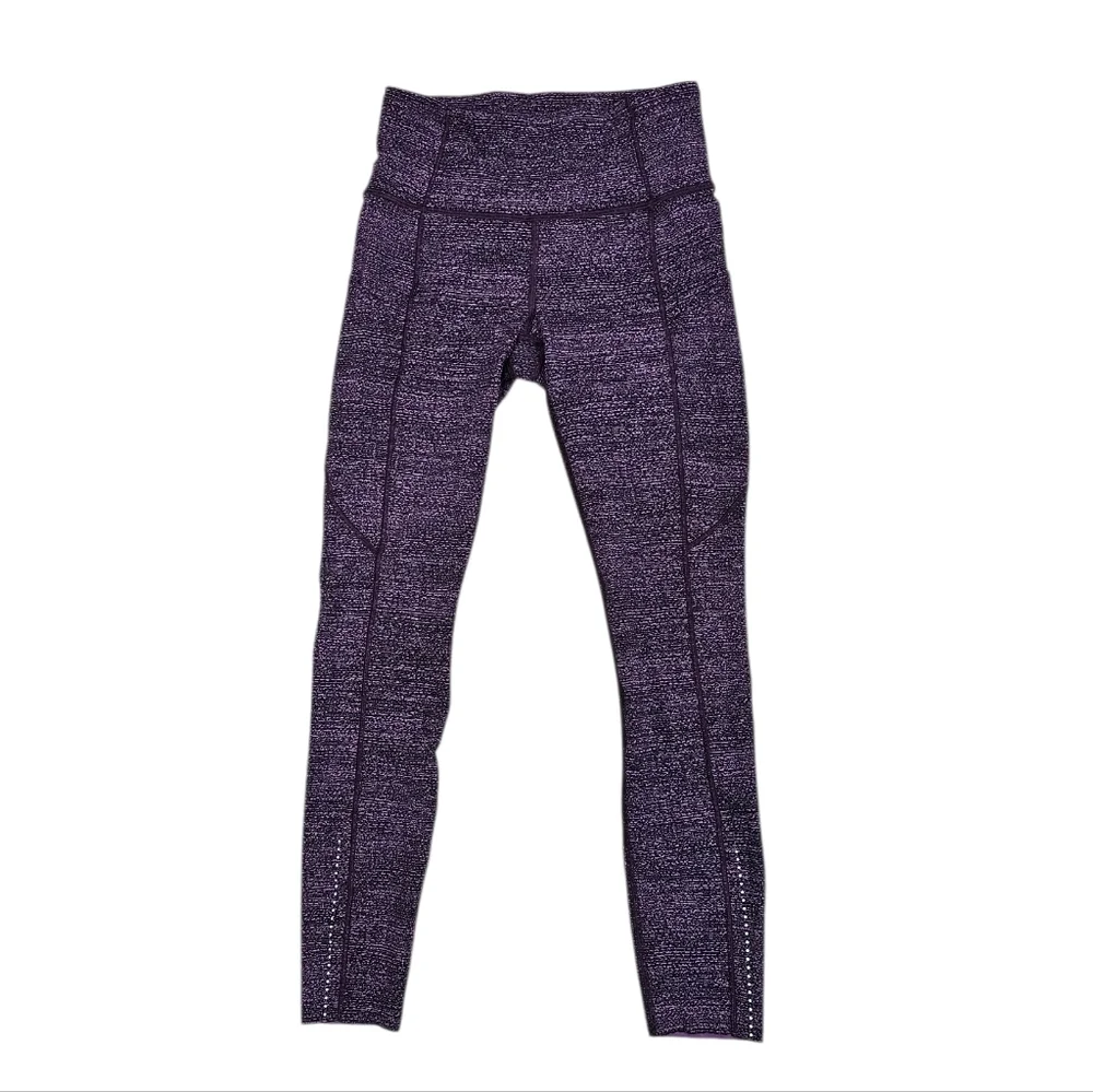 Rare Lululemon Fast & Free 7/8 Tight II Nulux 25